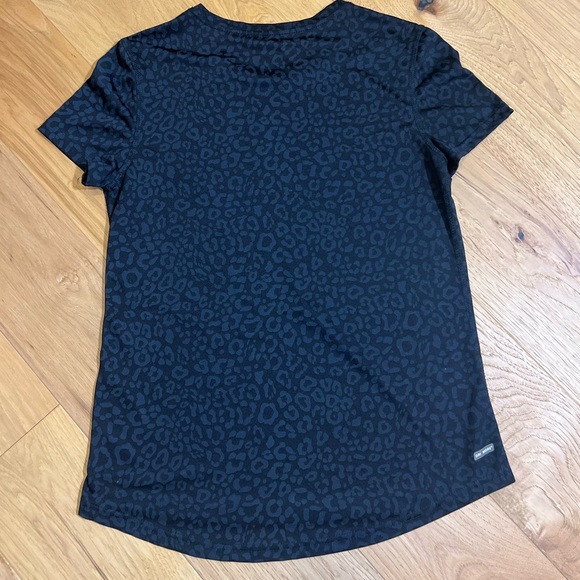 Danskin Leopard Print Activewear Tee - Picture 3 of 4